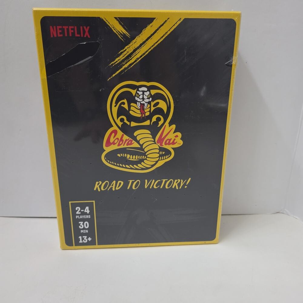 Cobra Kai Netflix Board Game, Road To Victory Sealed New In Box